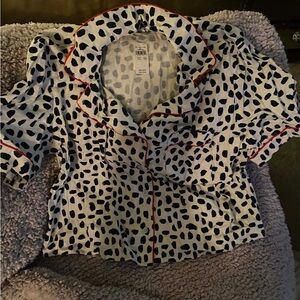 Aerie Polka Dot Pajama Top